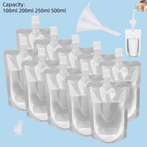 100 500ml plastic - up, bag
