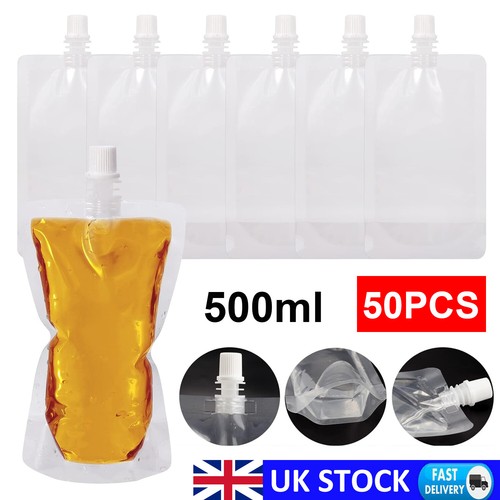 50x 500ml stand reusable - 50x, up