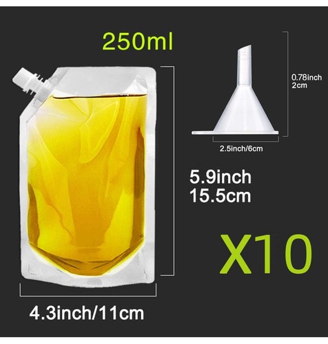 Drink pouches for festivals - drink,