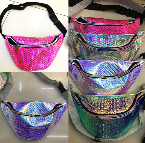 Holographic bumbags festival - holographic,