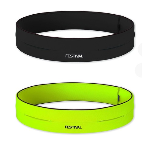Running belt waist bag zip - belt,
