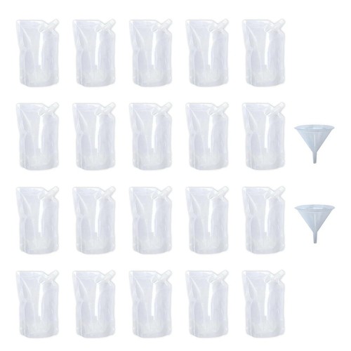 Yukiyi 20pcs 250ml - , refillable