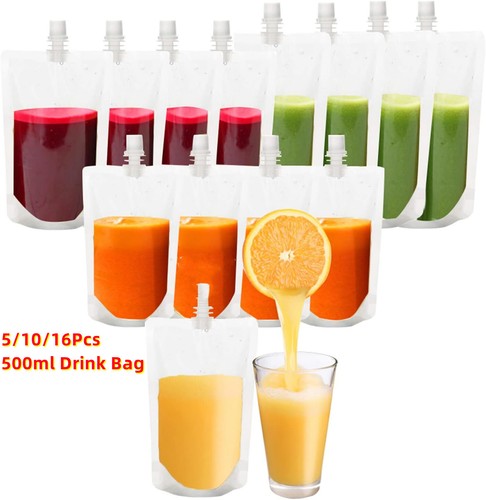 16pcs 500ml plastic - plastic, bag