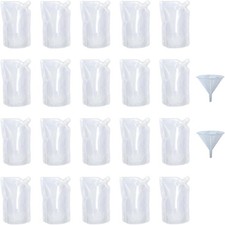 20pcs 250ml Refillable Clear