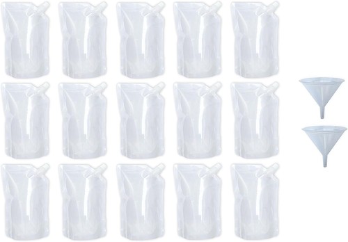 15pcs mixed sizes refillable - 15pcs,