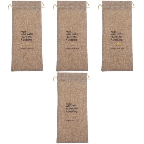 Reusable coffee wine gift bag - coffee,