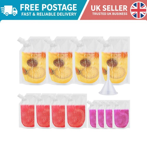 Leak proof drink - drink, pouches