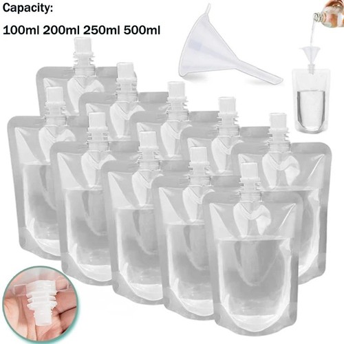 10x 100 500ml plastic - 100-500ml, up