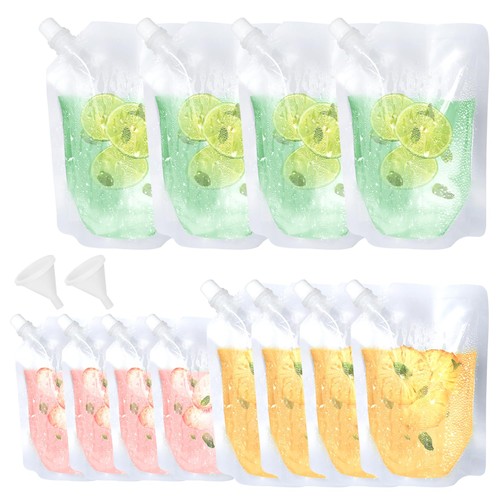 Pcs plastic drink pouches - drink,