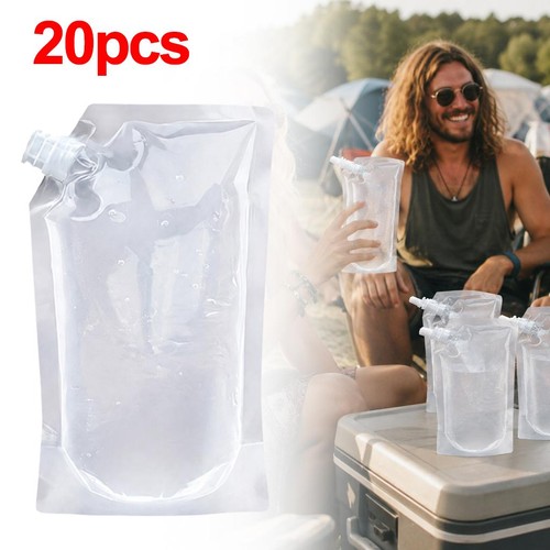 Stand 500ml clear bag - clear,