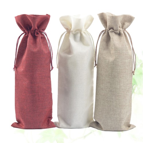 Pcs bottle bags jute - pcs, drinks