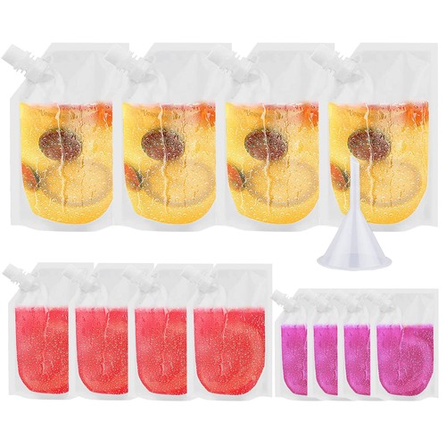Drink pouches for festivals - for,