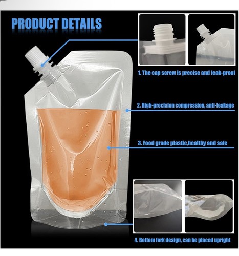 Reusable drink flasks - drink, pouches